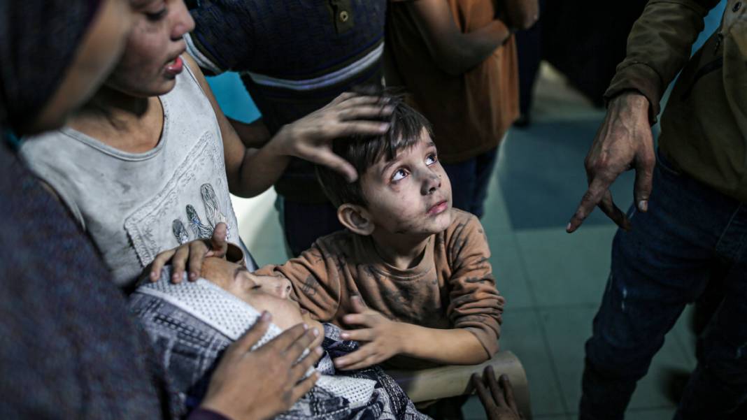 Gazze'de 'insanlık' öldü! Katliamın 38. gününden acı kareler... 10